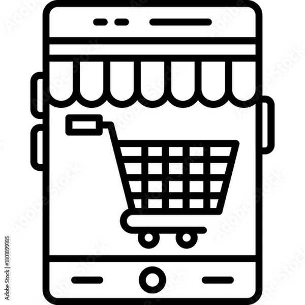 Obraz Shopping-Cart Icon