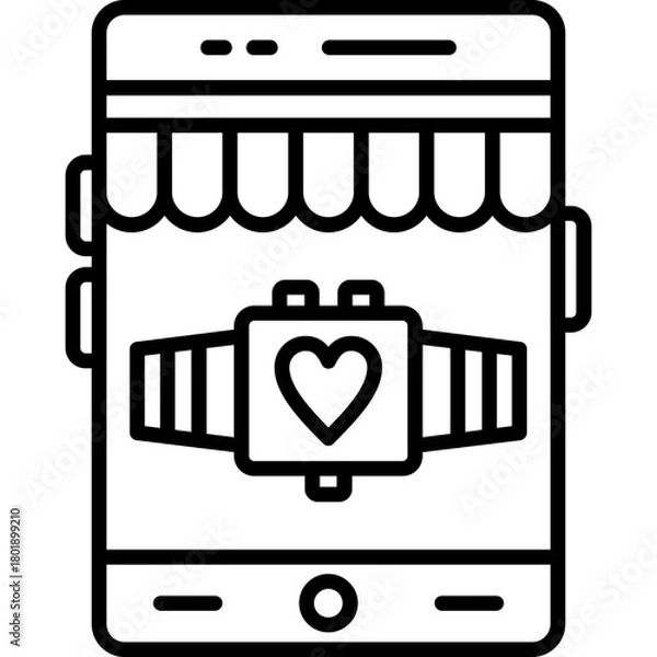 Obraz Smart Watch Icon