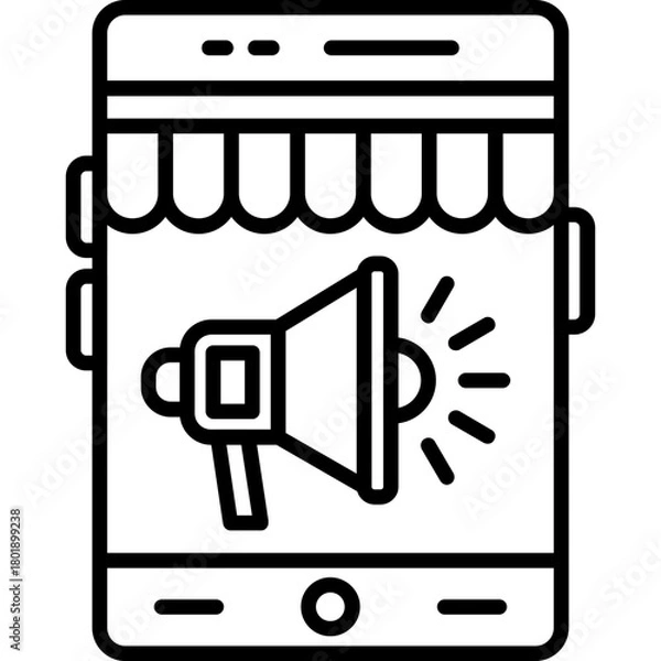 Obraz Megaphone Icon