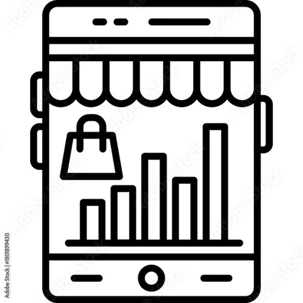 Obraz Sale Report Icon