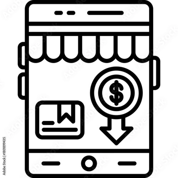 Obraz Low Price Icon