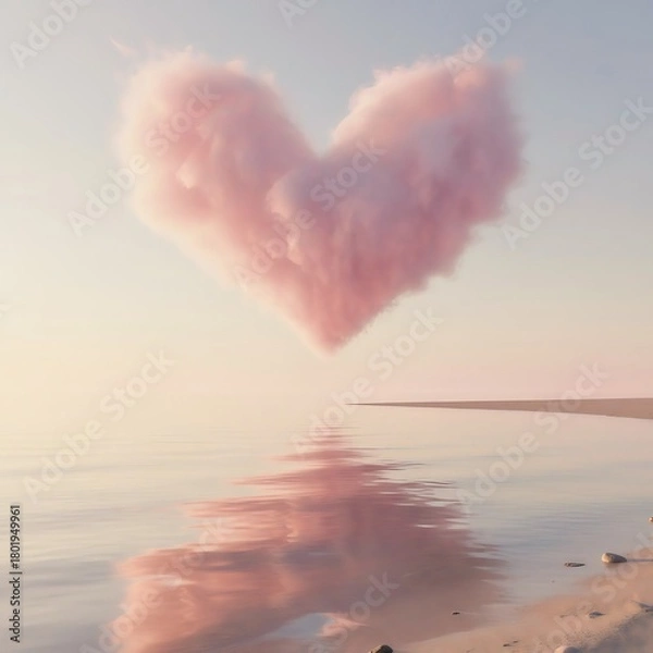 Obraz heart in the sky