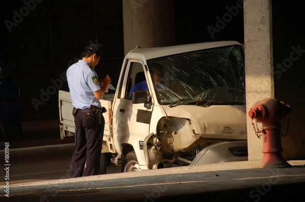 Obraz car accident