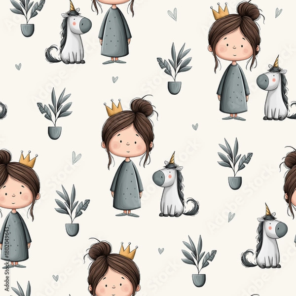 Fototapeta seamless pattern 