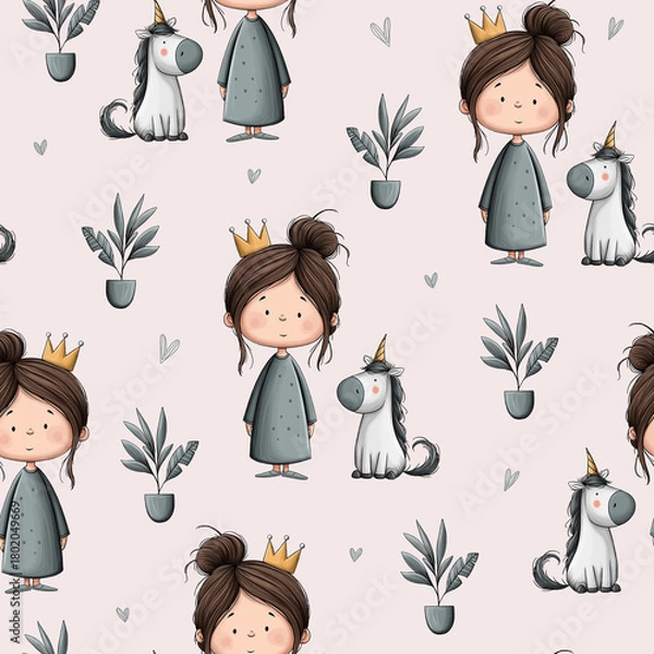 Fototapeta seamless pattern 