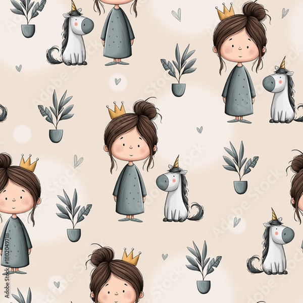 Fototapeta seamless pattern 