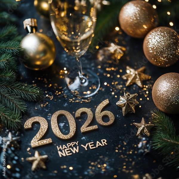 Fototapeta christmas tree decorations