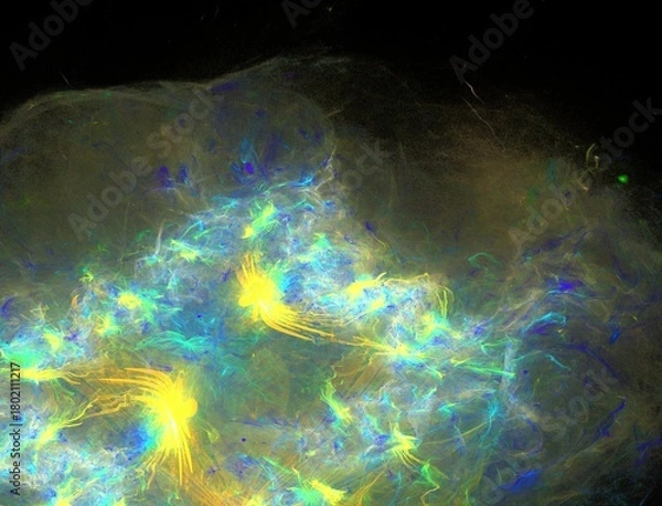 Fototapeta Imaginatory fractal abstract background Image