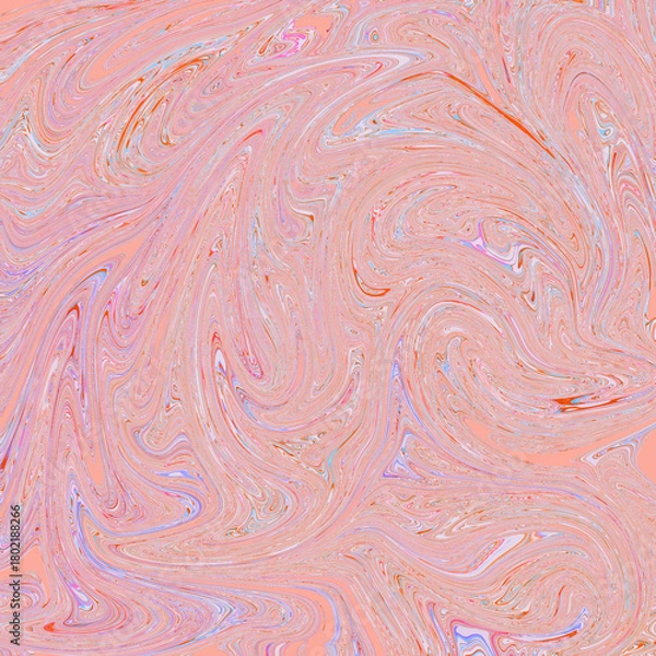 Obraz Vibrant neon liquid abstract texture