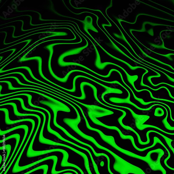 Obraz Vibrant neon liquid abstract texture