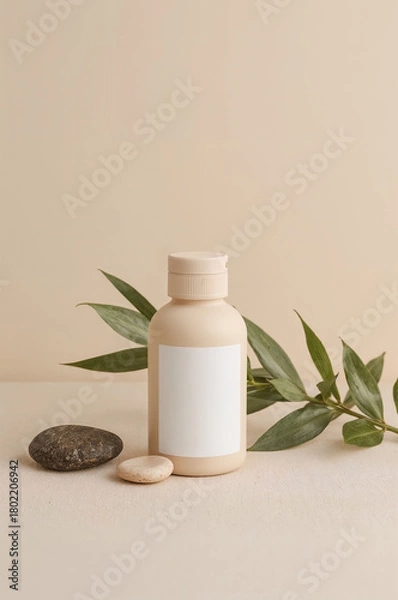 Fototapeta Empty Bottle Mockup