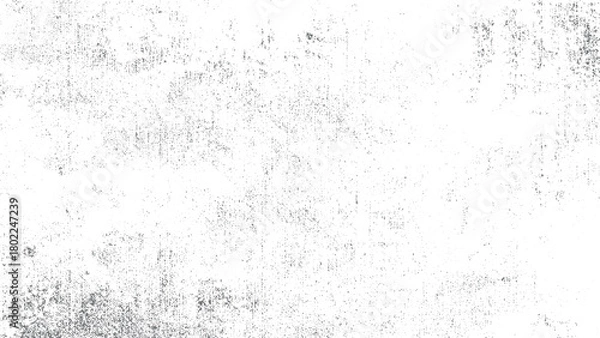 Obraz Subtle halftone grunge urban texture vector for modern background and overlay design. Distressed overlay texture black on white for abstract grunge background and decoration. 