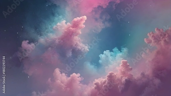 Obraz Floating Nebula Calm