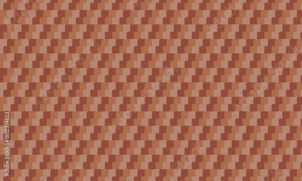 Obraz Interleaved Rounded Squares Seamless Geometric Pattern