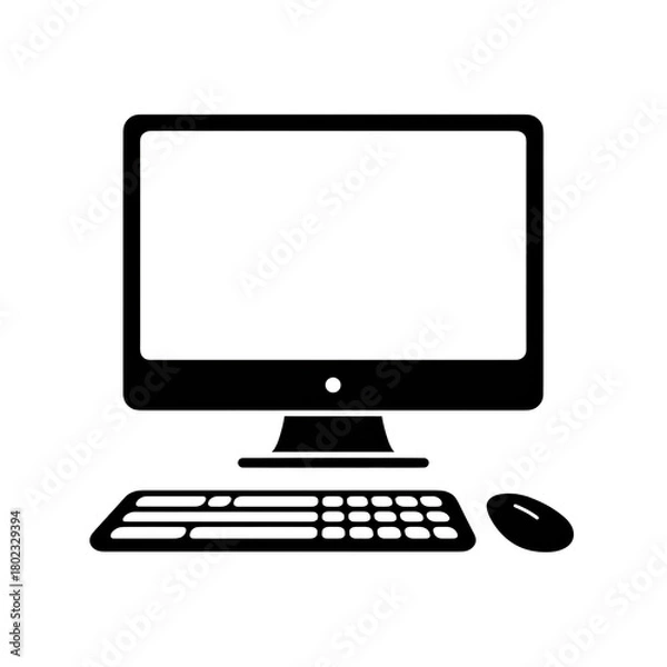 Fototapeta A solid black image representing a complete absence of light and visibility