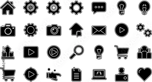 Fototapeta Close up of a golden retriever puppy looking directly at the camera