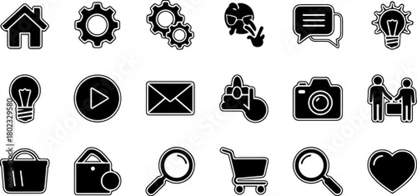 Fototapeta Vibrant and colorful abstract painting with dynamic swirling patterns