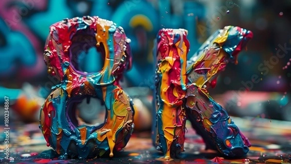 Fototapeta abstract colorful background