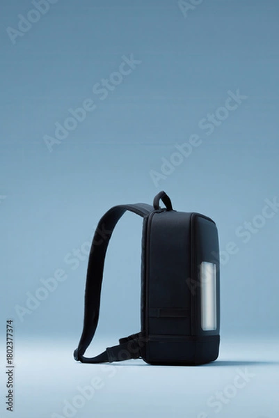 Obraz at hightech factory innovative school backpacks are being produced with integrated ai assistants