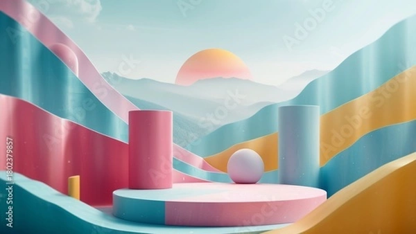 Fototapeta easter eggs in the window