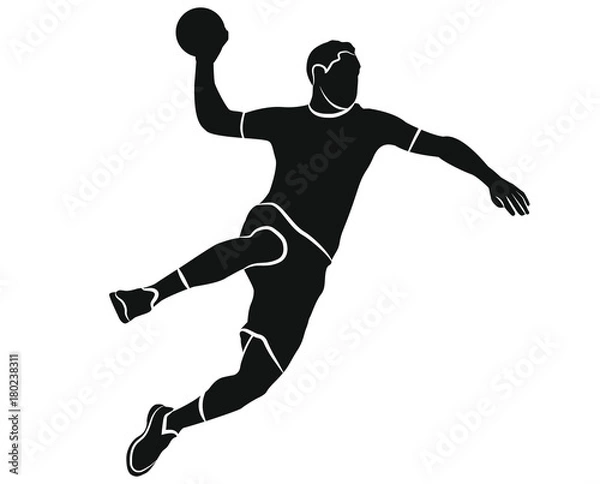 Obraz Handballeur