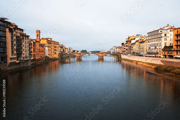 Obraz La vista da ponte vecchio