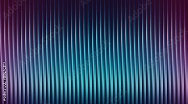 Fototapeta Abstract background with vertical lines and gradient effect in blue and purple