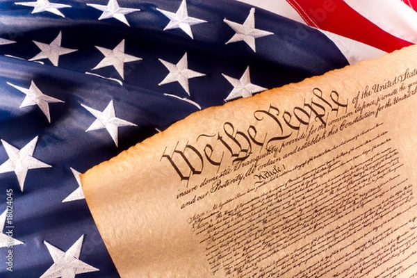 Obraz US Constitution - We The People