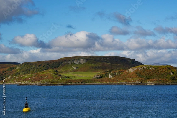 Obraz Kerrera island in Scotland seen from Oban