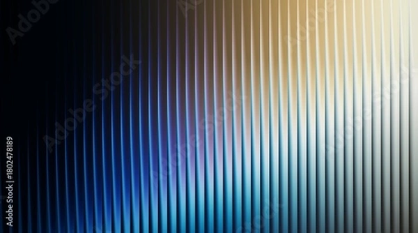 Fototapeta Abstract background with vertical lines and gradient tones in dark and light