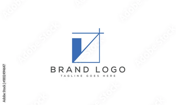 Obraz letter V logo design vector template design for brand.