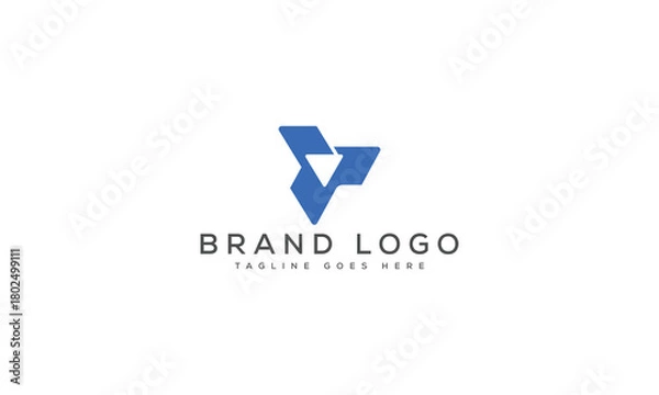 Obraz letter V logo design vector template design for brand.