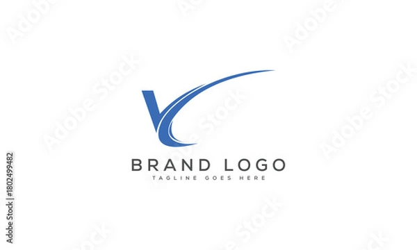 Obraz letter V logo design vector template design for brand.