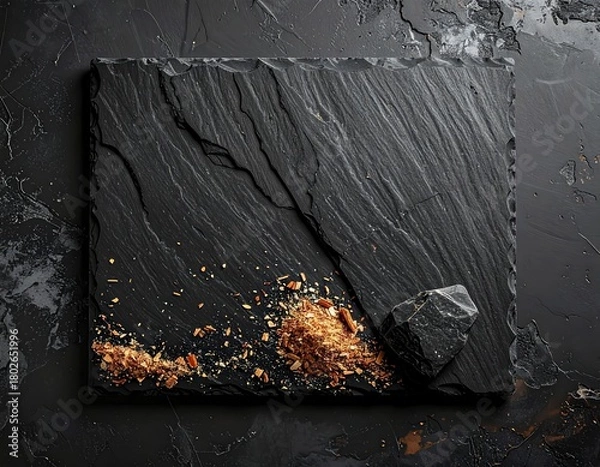 Obraz Walnuts on Concrete Surface