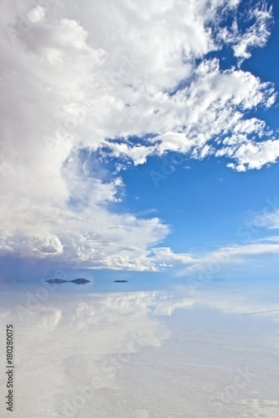 Obraz 【ボリビア】鏡張りのウユニ塩湖