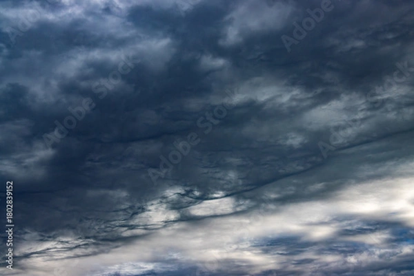 Obraz storm clouds in the sky