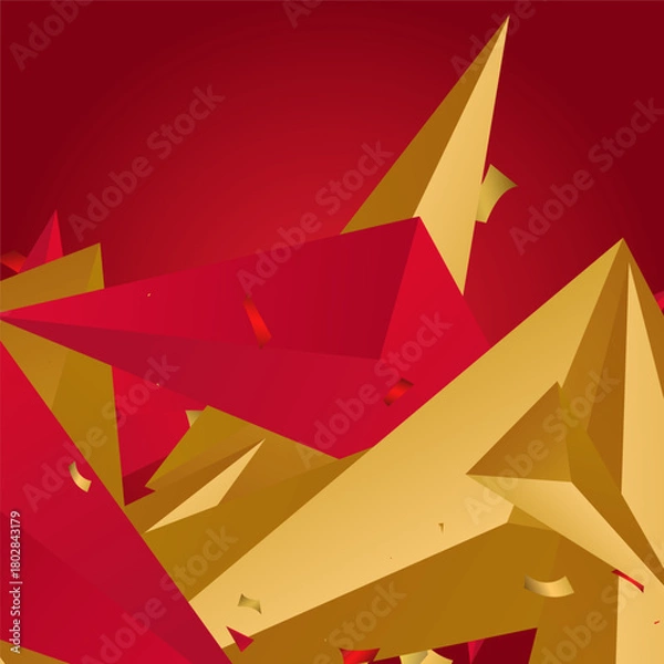 Obraz Golden_pyramid_background_460.eps