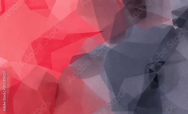 Obraz Grey-Red-Blue 8