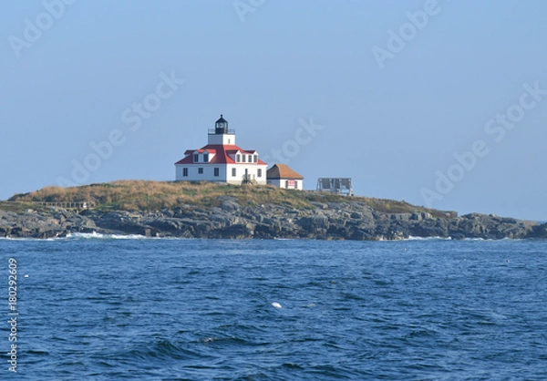 Fototapeta Egg Rock Lighthouse