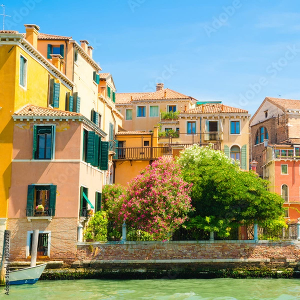 Fototapeta houses in Venice