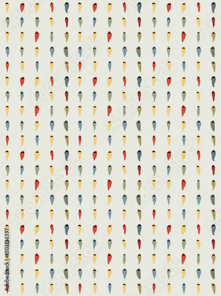 Obraz seamless pattern with colorful dots