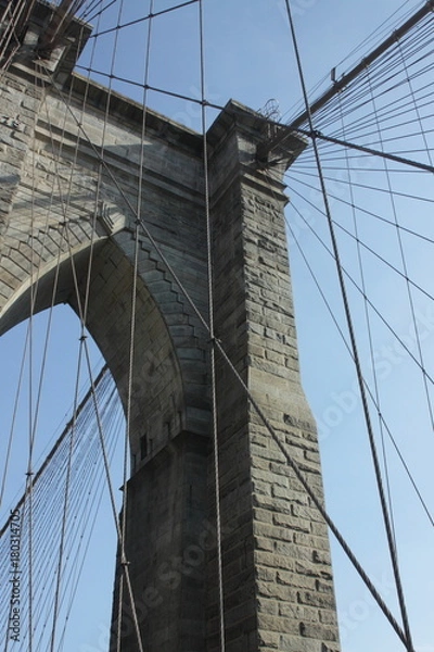 Obraz Brooklyn Bridge detail 2