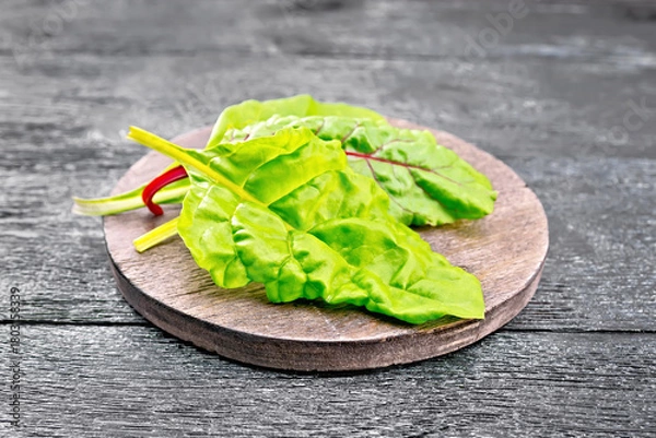 Obraz Mangold on dark board