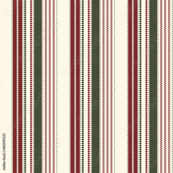 Fototapeta Stripe pattern, Stripe seamless pattern, Herringbone textile. Fabric seamless. Seamless Stripe, wallpaper, Herringbone texture effect, design for flannel, table cloth, textile fabric, decor
