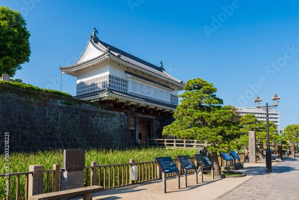 Obraz 鹿児島城御楼門（鶴丸城跡）