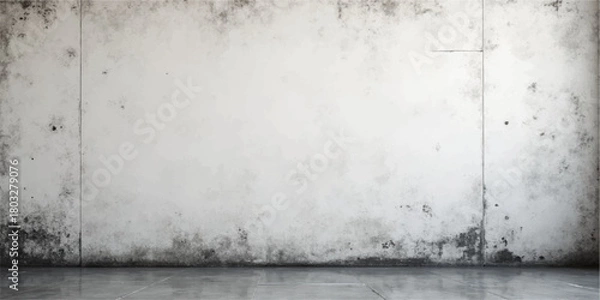 Obraz Dark gray dirty aged concrete wall texture, rough grunge surface pattern for vintage background design material