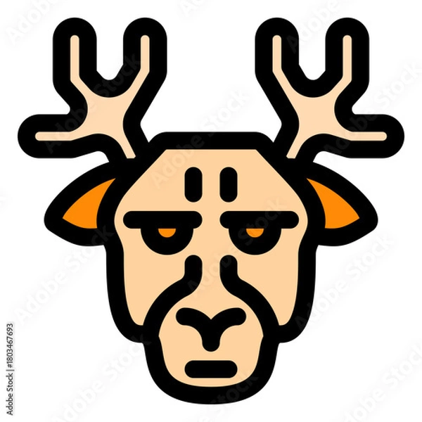 Obraz Deer icon
