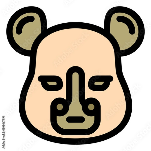 Obraz Rhino icon