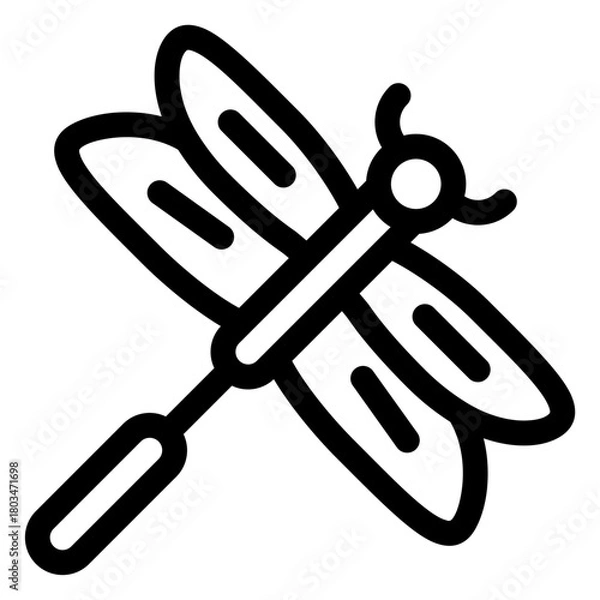 Obraz Dragonfly icon