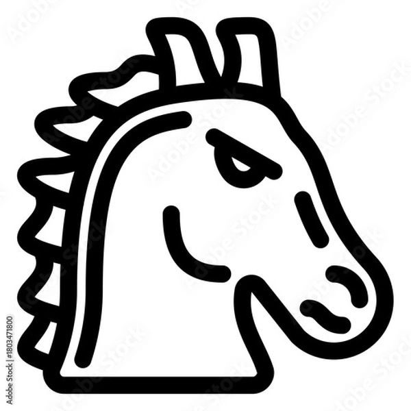 Obraz Horse icon